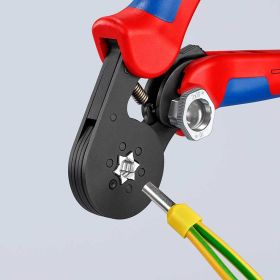 KNIPEX Selbsteinstellende Crimpzange für Aderendhülsen