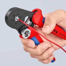 KNIPEX Selbsteinstellende Crimpzange für Aderendhülsen