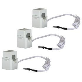 Shelly Stromzähler Pro 3EM, WLAN & LAN, 3 Phasen, 3x 120A, Inkl. 3 Klemmen, BT, Messfunktion, Hutschiene