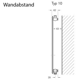 Flachheizkörper Buderus Logatrend CV-Profil Typ 10