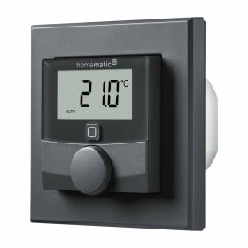 Homematic IP Smart Home Set smarte Fußbodenheizung anthrazit für 2 Räume