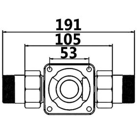 SYR Universalflansch 2315 DN 32 (1 ¼ Zoll)
