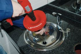 Rothenberger Rohrreinigungsgerät ROSPI 8 H+E PLUS, Hand- / Elektrobetrieb
