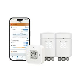 Eve Thermo Raumkomfort-Set mit 2x Heizkörperthermostat