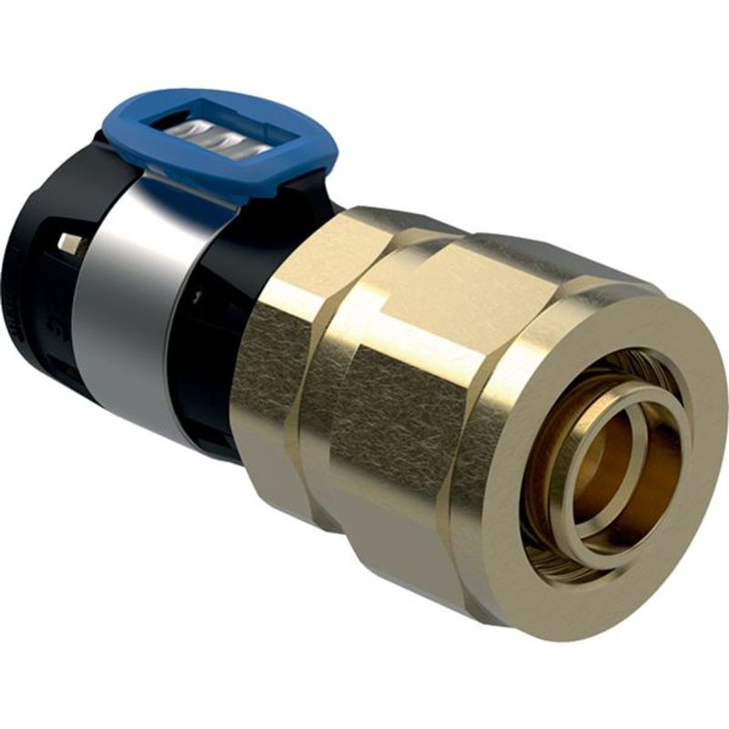 Absperrhahn - Kugelhahn 1 Zoll AG Beidseitig Messing Vernickelt - Pumpentechnik