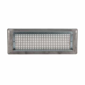 Wolf Bodengitter 350x130mm Edelstahl für flex. Kanalsystem 50x100, für CWL