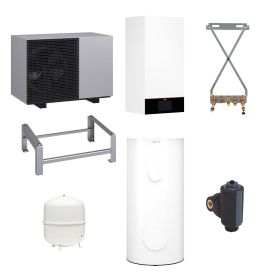 Viessmann Paket Vitocal 150-A Luft/Wasser-Wärmepumpe 5,6 kW AWO-M-E-AC 151.A06 230V Monoblock mit Speicher Vitocell 100-V CVWC 250l