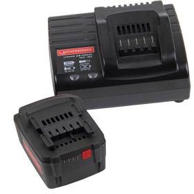 Rothenberger ROMAX 4000 elektrohydraulische Fitting - Pressmaschine Set Basic inkl. 1x4 Ah Akku + Ladegerät