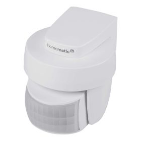 Homematic IP Smart Home Bewegungsmelder HmIP-SMO-2 mit Dämmerungssensor - außen, weiß