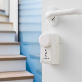 Homematic IP Smart Home Türschlossantrieb HmIP-DLD weiß