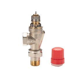 Danfoss Ventilgehäuse Typ RA-N 15 1/2 Zoll Axial mit Voreinstellung