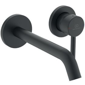 Ideal Standard Wand-WT-Armatur UP Cerali 2 Ros.d: 83mm, Ausld.180mm, Silk Black