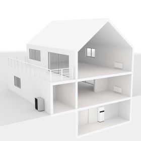 Viessmann Vitocal 151-A Luft/Wasser-Wärmepumpe 12 kW AWOT-E-AC 151.A13 400V Monoblock