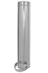 Schornstein Längenelement 1000 mm Edelstahl DW DN 150
