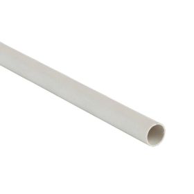 Installationsrohr Kunststoff-Stangenrohr 25,0 x 21,7 mm starr 3 m lichtgrau