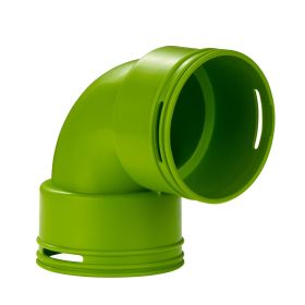 Wolf Bogen DN63 90 Grad antistatisch/antibakteriell für CWL