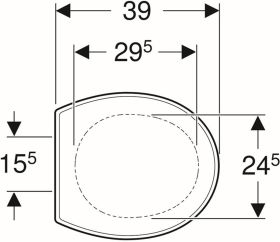 Geberit Bambini WC-Sitz für Kinder weiß