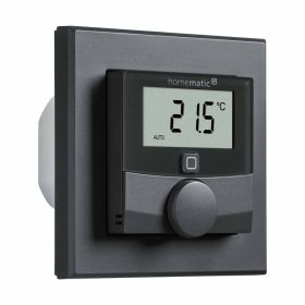 Homematic IP Smart Home Set smarte Fußbodenheizung anthrazit für 2 Räume