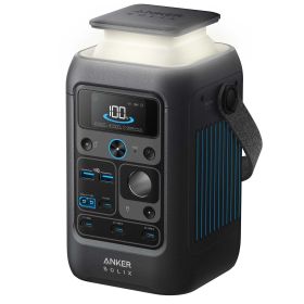 Anker SOLIX C300X DC + PS60 Set – Tragbare Powerstation mit 60W Solarpanel