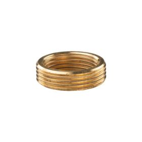 Messing Gewinde-Fitting Reduzierring 1"IG (DN25) - 1-1/4"AG (DN32) - schwere Ausführung
