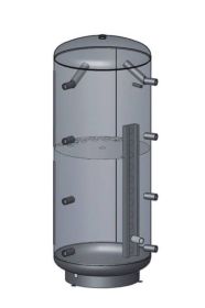 Schicht-Pufferspeicher PZ 800 Liter mit 100 mm Isolierung