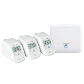 Homematic IP Smart Home Starter Set Heizen HmIP-SK16-2 mit 3x Basic Heizkörperthermostat