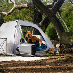 EcoFlow WAVE 3 Mobile Klimaanlage inkl. Zusatzbatterie für Räume 11-17m² oder Camper zum kühlen oder heizen