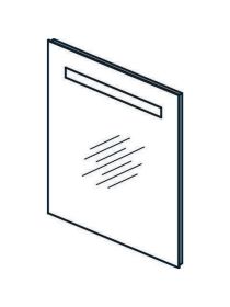 Ideal Standard Spiegel Mirror&Light, m. 30W, 600x26x700mm