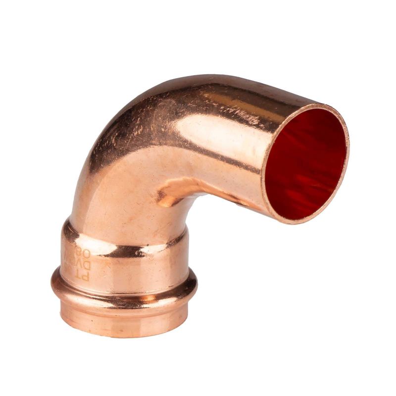 Kupfer Pressfitting Bogen 16mm - 90° Winkel Für Profi-Installationen