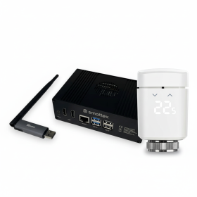 Home Assistant Black Plug & Play Set, 8 GB, 256 SSD inkl. Eve Thermo - Smartes Heizkörperthermostat