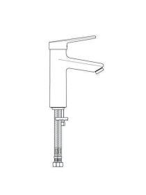 Ideal Standard WT-Armatur Ceraplus Grand o.Ablgarn. Ausld. 123mm Chrom