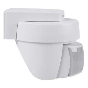 Homematic IP Smart Home Bewegungsmelder HmIP-SMO-2 mit Dämmerungssensor - außen, weiß