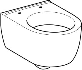 Geberit iCon WWC Tiefspüler, verk. Ausl. geschlossene Form, weiß