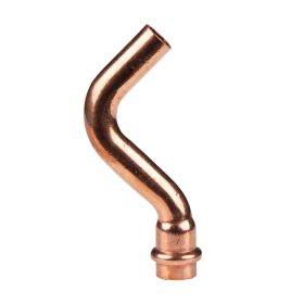 Kupfer Pressfitting Überbogen 15 mm Innen x Aussen V+M-Kontur DVGW