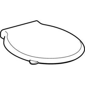 Geberit Renova Comfort WC-Sitz, barriere antibakteriell, Bef. von oben., weiß