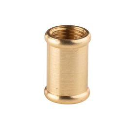 Messing Gewinde-Fitting Muffe 1/4"IG - 1/4"IG (DN 8) - schwere Ausführung