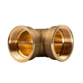 Messing Gewinde-Fitting 90° Winkel 2"IG - 2''IG (DN 50) - schwere Ausführung