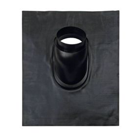 Universaldachpfanne DN 140, 500 x 625 , Kunststoff passend für Dachdurchführung Megavent
