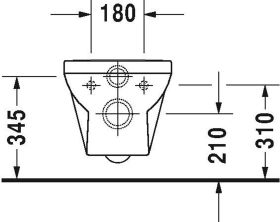 WWC-Set Duravit No.1, TS rimless weiß, inkl.WC-Sitz m.Absenkautomatik