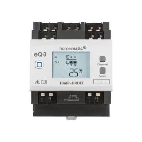 Homematic IP Smart Home Funk-Dimmaktor für Hutschienenmontage, HmIP-DRDI3, 3-fach