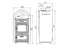 Wamsler Hüttenofen Etna 9kW