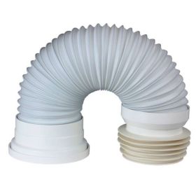 Airfit WC-Anschlussrohr flexibel weiß DN 98 - DN 105 285 - 500 mm