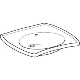 Geberit Vitalis WT, barrierefrei, 65x60c o. Hl., m. Ül., weiß