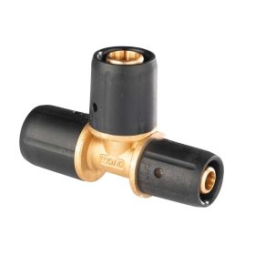 Selfio-Steck Aluverbund Steckfitting  T-Stück reduziert 20 x 2 - 20 x 2 - 16 x 2 mm DVGW