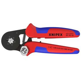 KNIPEX Selbsteinstellende Crimpzange für Aderendhülsen
