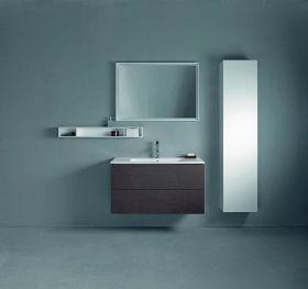 Möbelwaschtisch ME by Starck 1030 mm mit ÜL, mit HLB, 1 HL, weiß