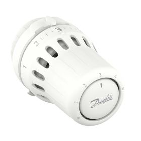 Danfoss Thermostatkopf React RA Click flüssigkeitgefüllt, eingebauter Fühler, Frostschutz, weiß