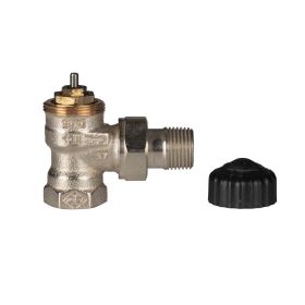 Heimeier Thermostat-Ventilunterteile Standard Eckform 1/2 Zoll