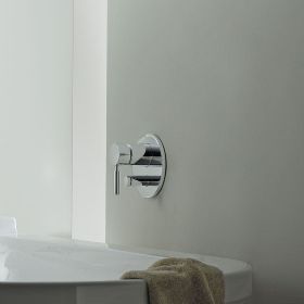 Dornbracht UP-Einhebelmischer mit Umstel 36120660 schwarz matt