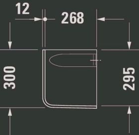 Halbsäule D-Code für 231065/231060/231055/034812, weiß